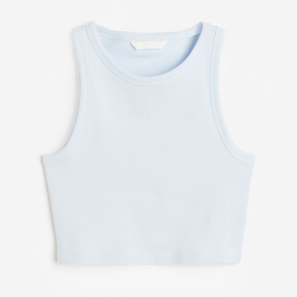 H&M Ribbed Crop Top